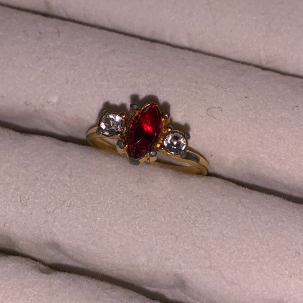 red ruby ring